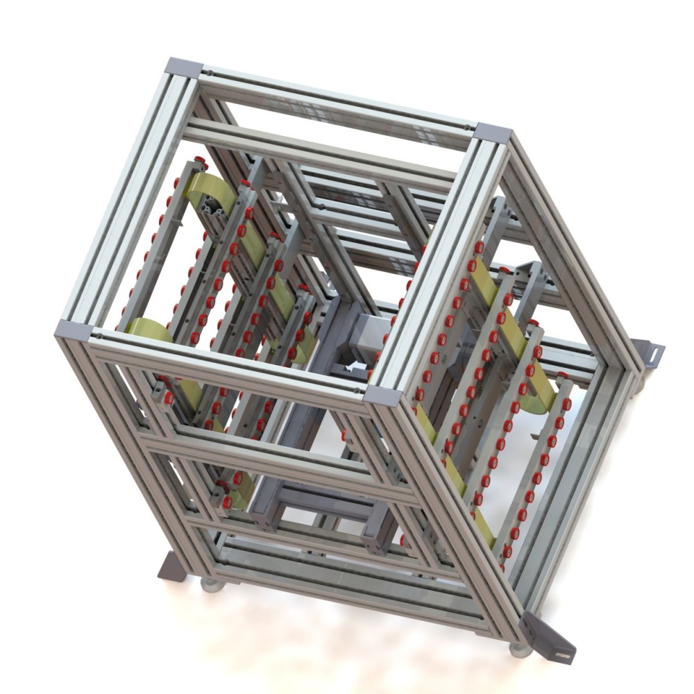 Continue Pallet Lifter Conveyor System Continue Pallet Lifter Conveyor System